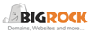 Visual representation of Bigrock services, emphasizing domain name registration and web hosting solutions.