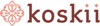 Koski logo showcasing a contemporary design, symbolizing a furniture brand that emphasizes style and sophistication.