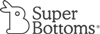 Super Bottoms logo, symbolizing India's premier brand for eco-friendly cloth diapers for babies.
