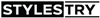 Black and white logo of a women's footwear brand, showcasing a stylish and modern design.