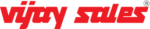 Logo for Vijay Sales, characterized by contemporary font and eye-catching colors, representing the brand's identity.