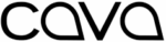 Cava logo, representing a wine company, designed for a fashionable and relaxing outing.