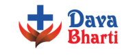 Dava Bharti logo featuring a cross and a red cross, symbolizing health and care.
