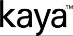 Kaya logo featuring the word "kaya" in bold black letters, representing Kaya Science.