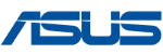 Asus logo featuring blue letters on a white background, representing the brand's identity and technology focus.