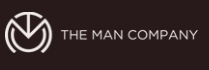 Logo for The Man Company, known for its high-quality men's grooming products.