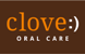 1. Clove Dental Care logo featuring a modern design with a tooth icon and the brand name in bold typography.